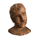 Vintage sculpted head to pose