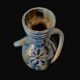 Pair of Vases with Two Turning Handles - Flemish Pottery