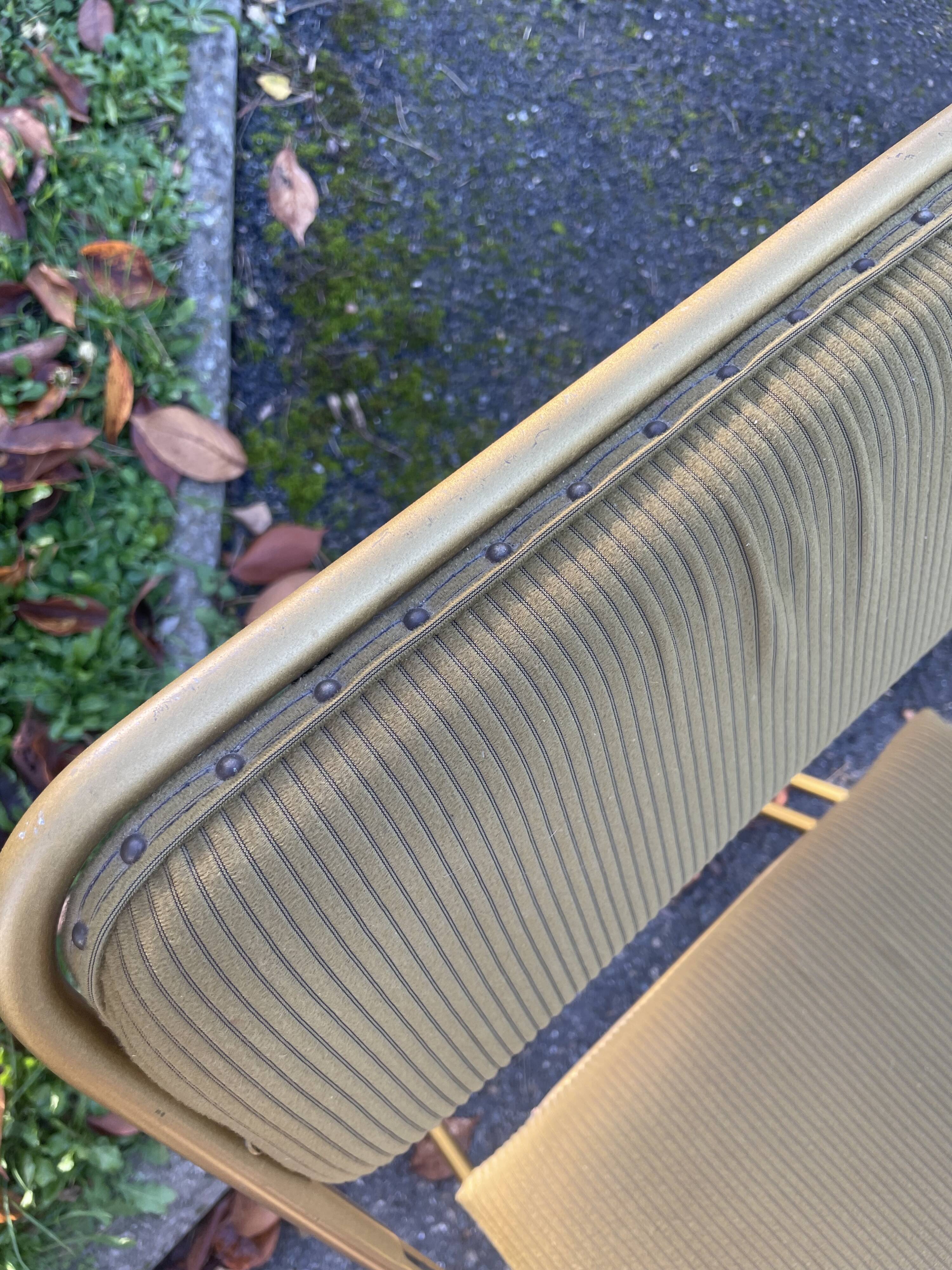 Trio of Lafuma Chantazur folding chairs