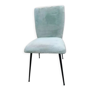 Chaise revêtement moumoute,
