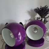 Lampe boule agemob style space age 1970