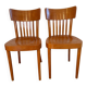 Pair of vintage bistro chairs, Netherlands, 1950s-60s