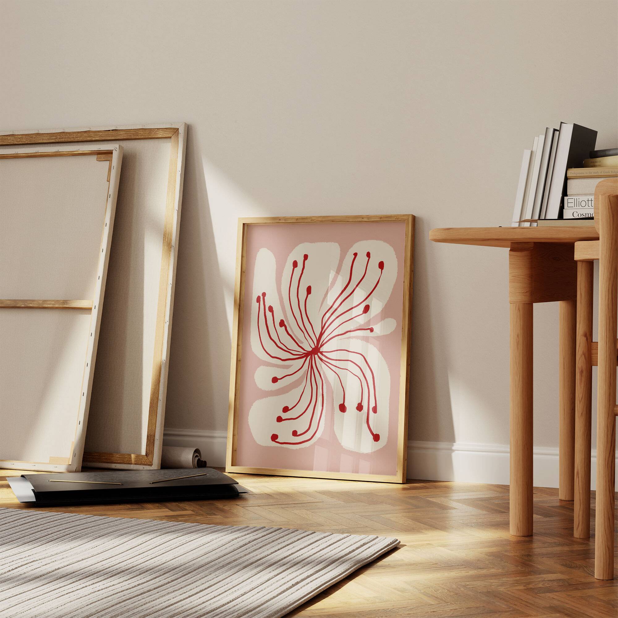 Botanical illustration giclee print, 50x70