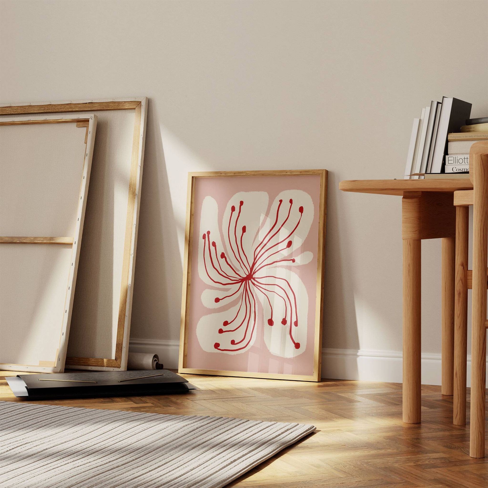 Botanical illustration giclee print, 50x70