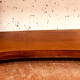 Empire console in walnut and marble top XIX century