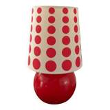 Vintage metal lamp from the 80s