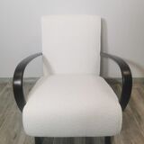 White Armchair by Jindrich Halabala, 1940s