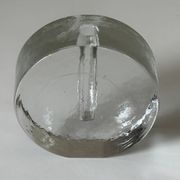 Walter glass vintage soliflore vase from the 70s