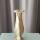Vintage Italian Onyx Marble Vase – 25 cm – Honey & Cream Stone