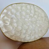 Set of 2 Philippine Capiz Mother of Pearl Placemats