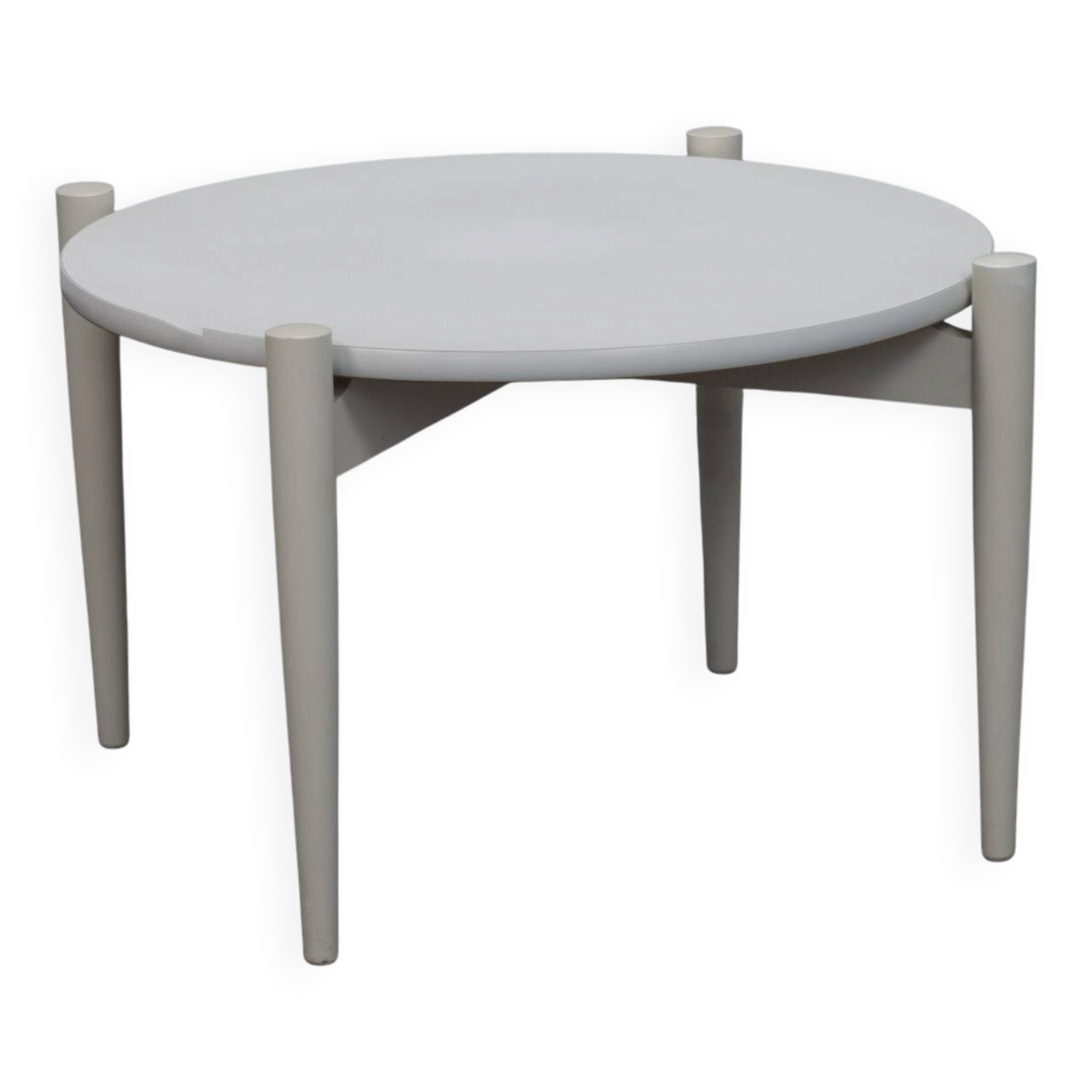 Table basse ronde, années 1970