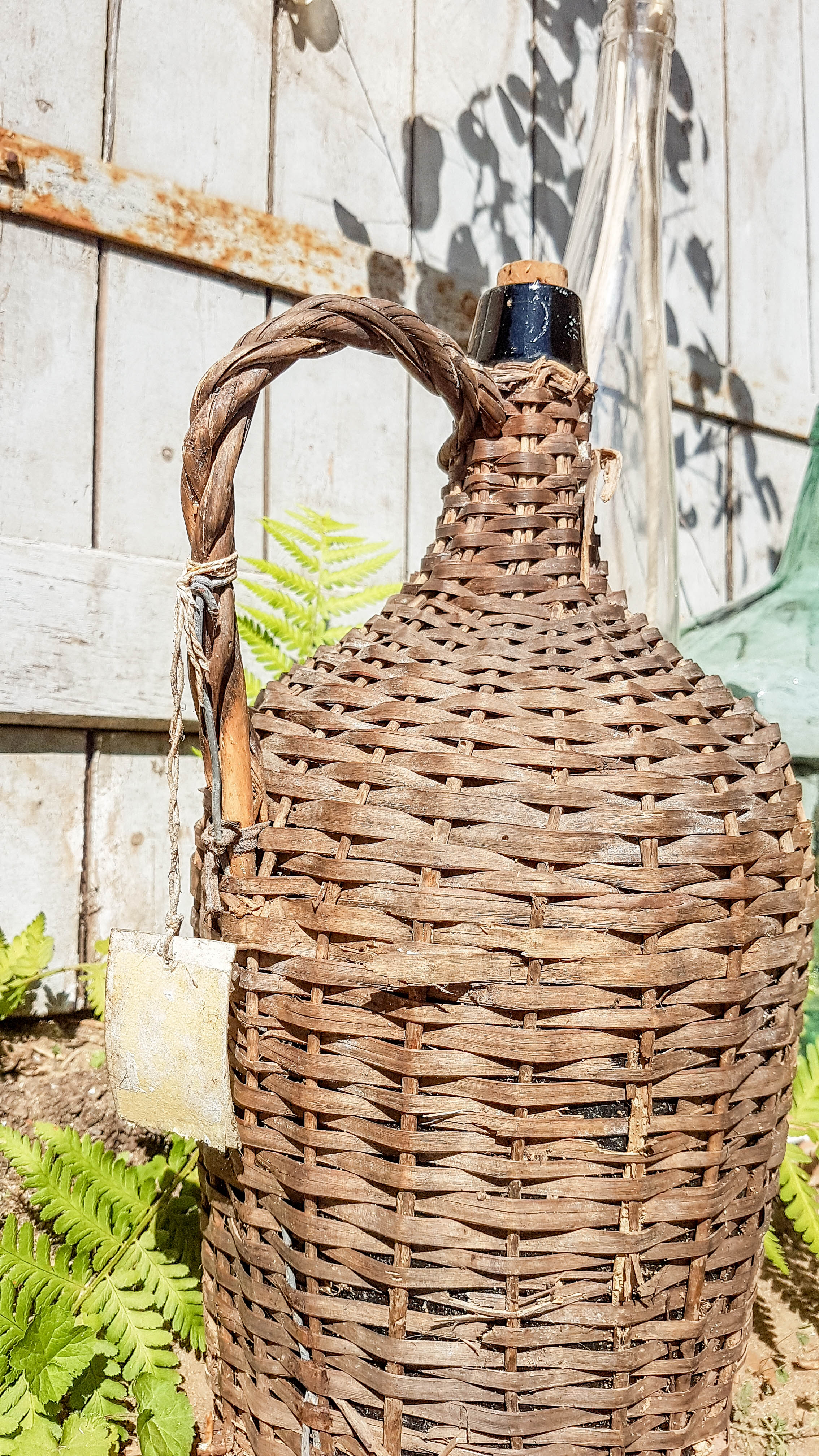 Vintage demijohn