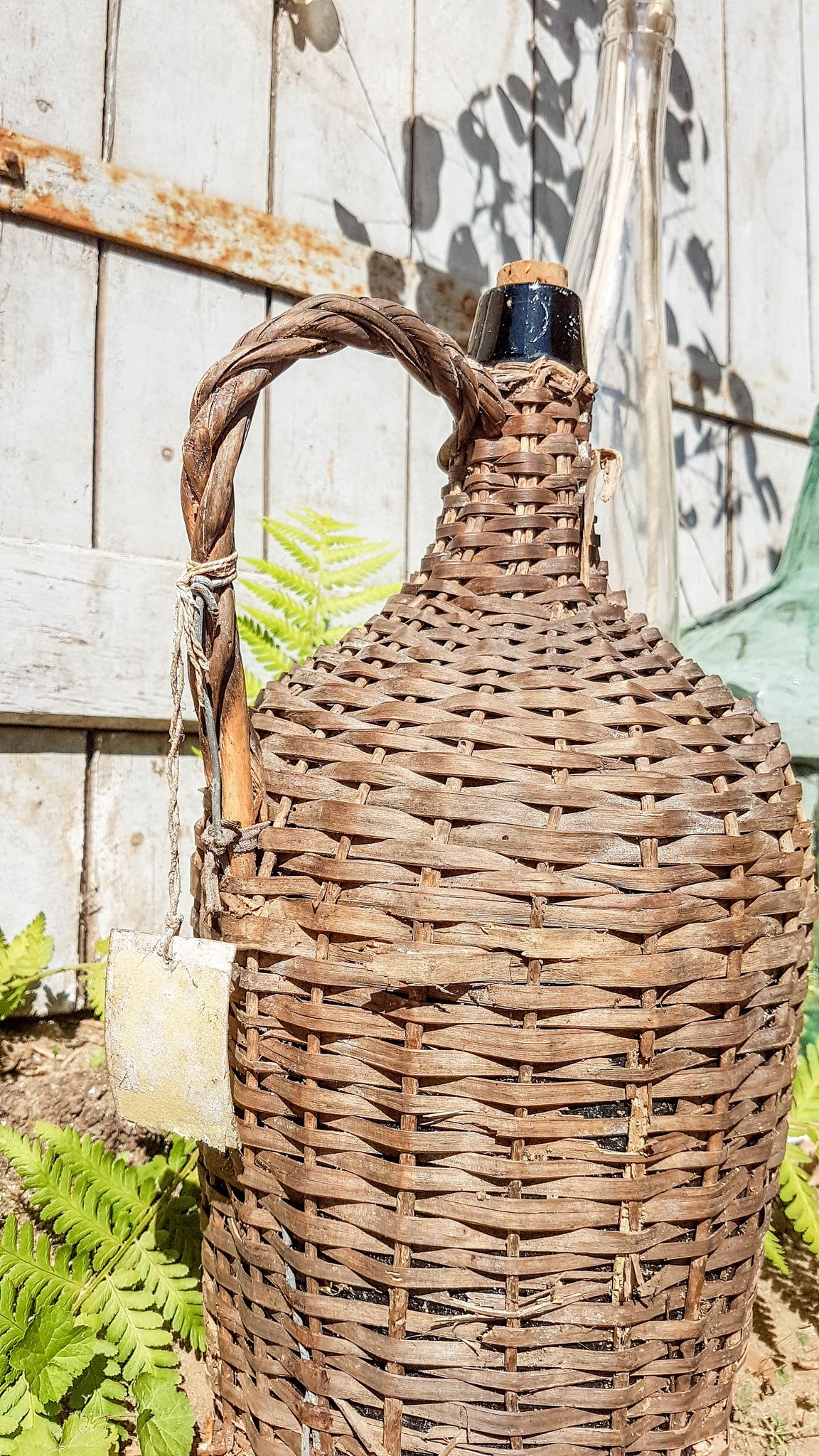 Vintage demijohn