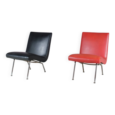 Paire de chaises « Vostra » de Walter Knoll, fabriquées en 1947 pour Knoll, en Allemagne.