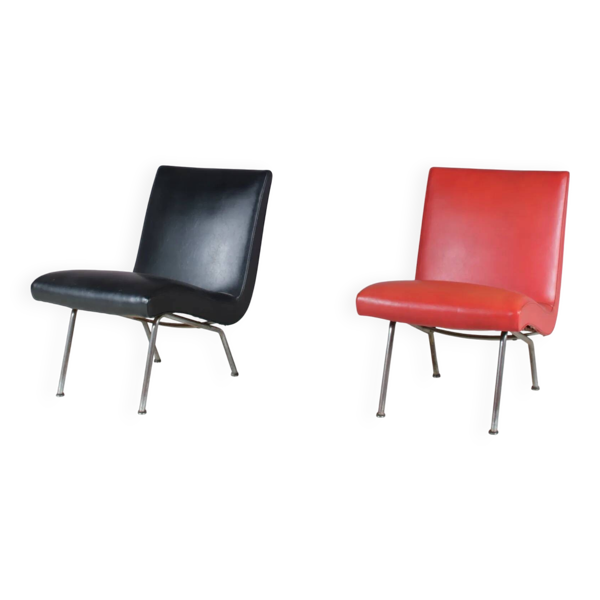 Paire de chaises « Vostra » de Walter Knoll, fabriquées en 1947 pour Knoll, en Allemagne.