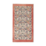 Vintage Turkish Sparta Floral Rug, 1970s