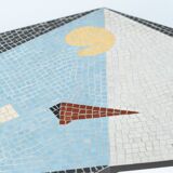 Mid-Century Modern Mosaic Side Table, 1970s