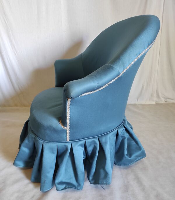 Fauteuil crapaud style Napoléon III