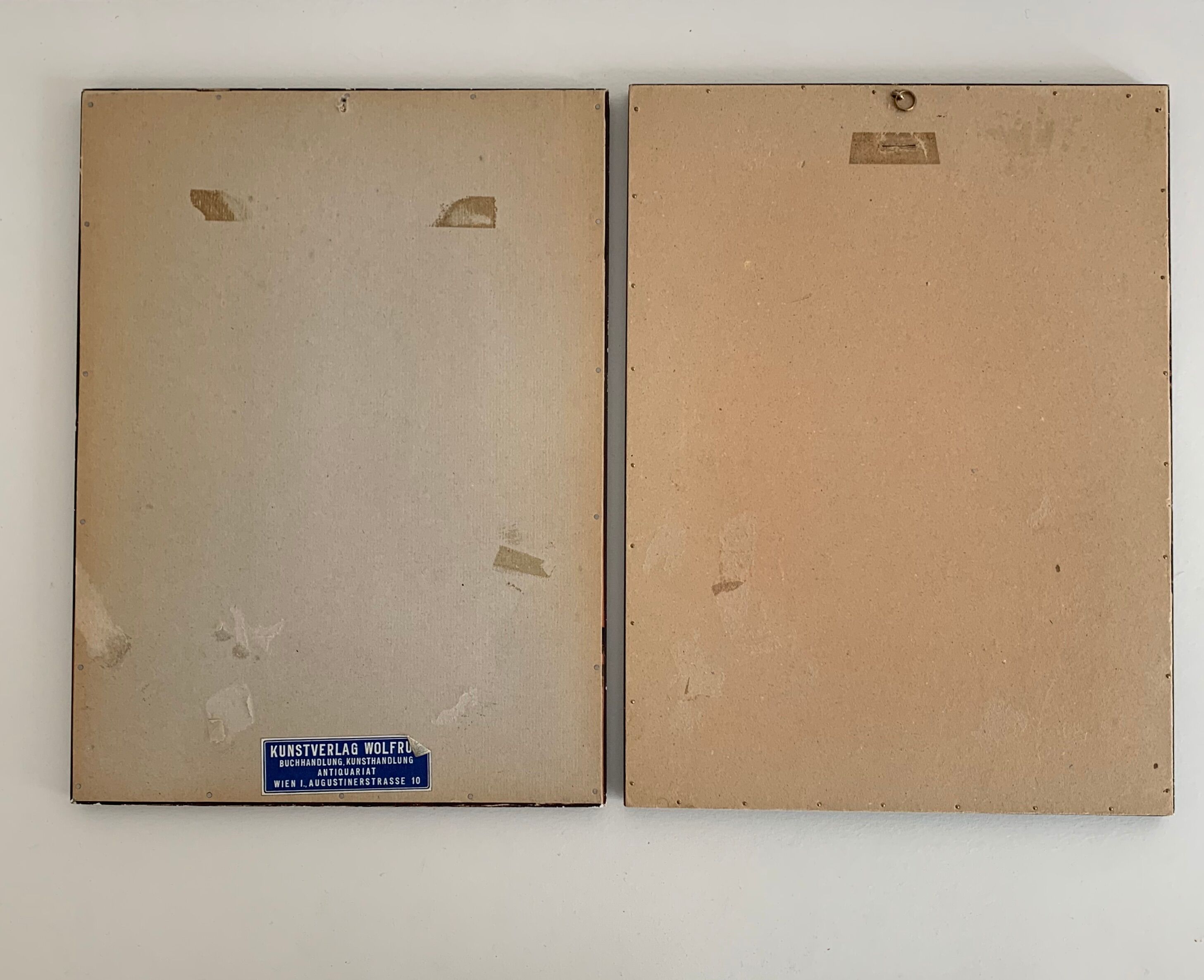 Pair of botanical graphics, 1970