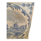 Flattened tile St Amand Nord Hamage