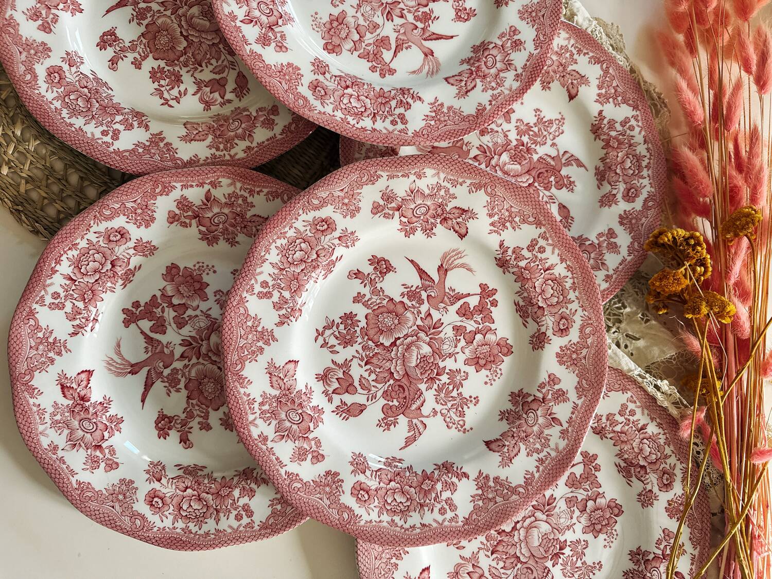 Unicorn plates "asiatic pheasants" england