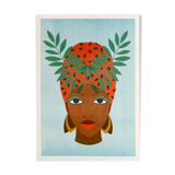 'LUPITA' printed poster by Céline Kadara