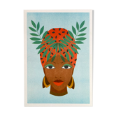 'LUPITA' printed poster by Céline Kadara