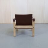 Vintage Lounge Set Leather Escriba Brazil