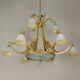 Lustre en bronze doré