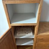 Vintage asymmetrical wardrobe