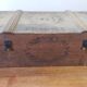 Old box wooden Tenon mortise 1960s