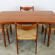 Dining Room Set by Ejner Larsen - Aksel Bender for Naestveld Mobelfabrik - Glyngore Stolefabrik Denmark 1950s