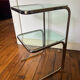 Service/end of vintage canape 1970 double tray