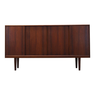 Enfilade palissandre, design danois, années 1970, Danemark