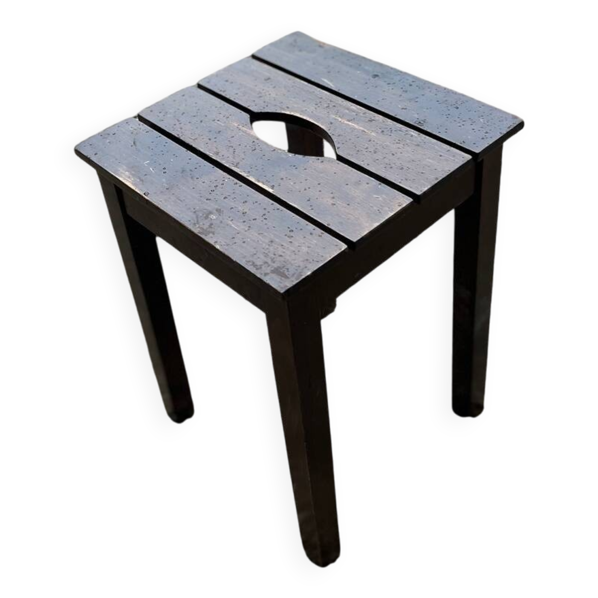 Tabouret vintage bois