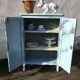 Vintage blue Parisian buffet