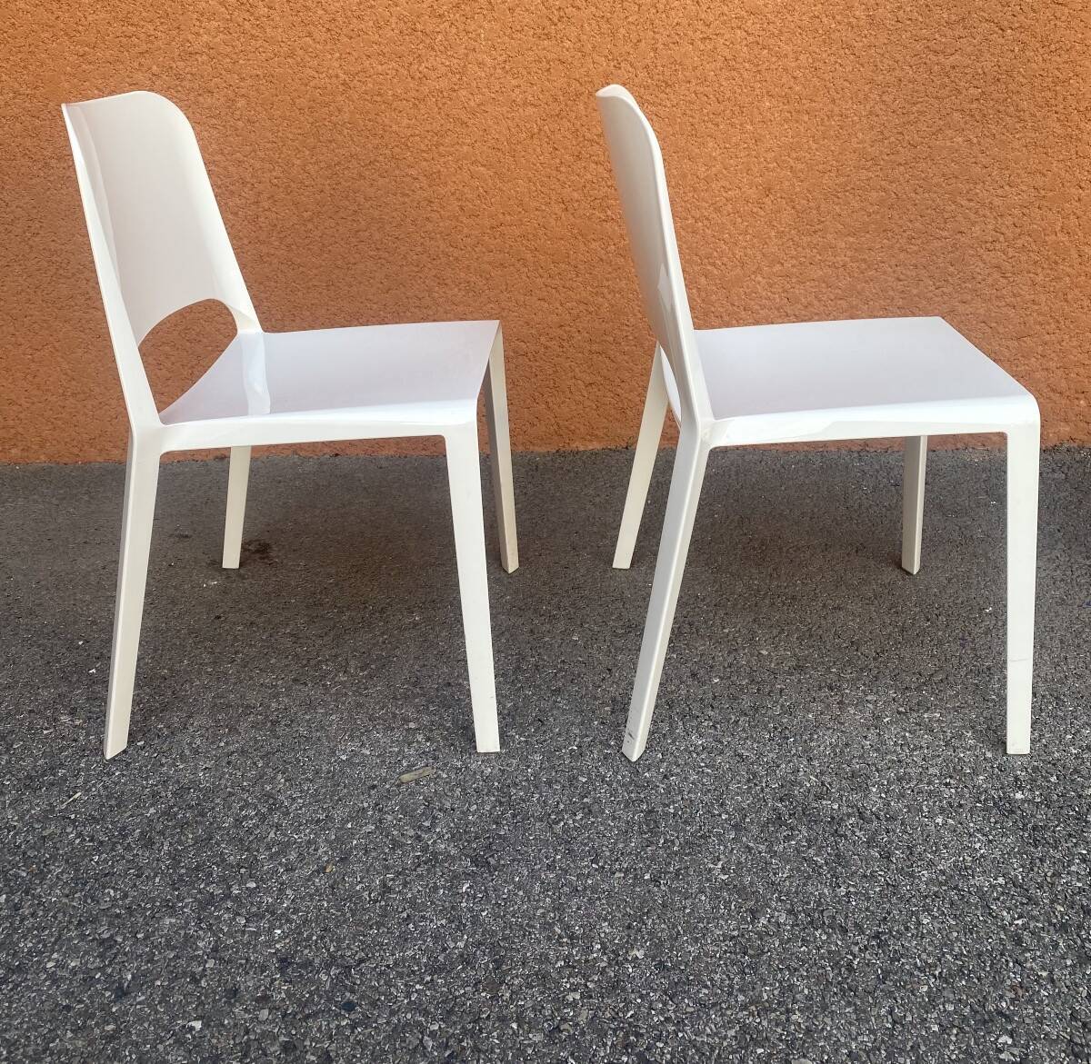 2 “Kate” chairs by Roberto Barbieri for Zanotta, Italy, 20th century