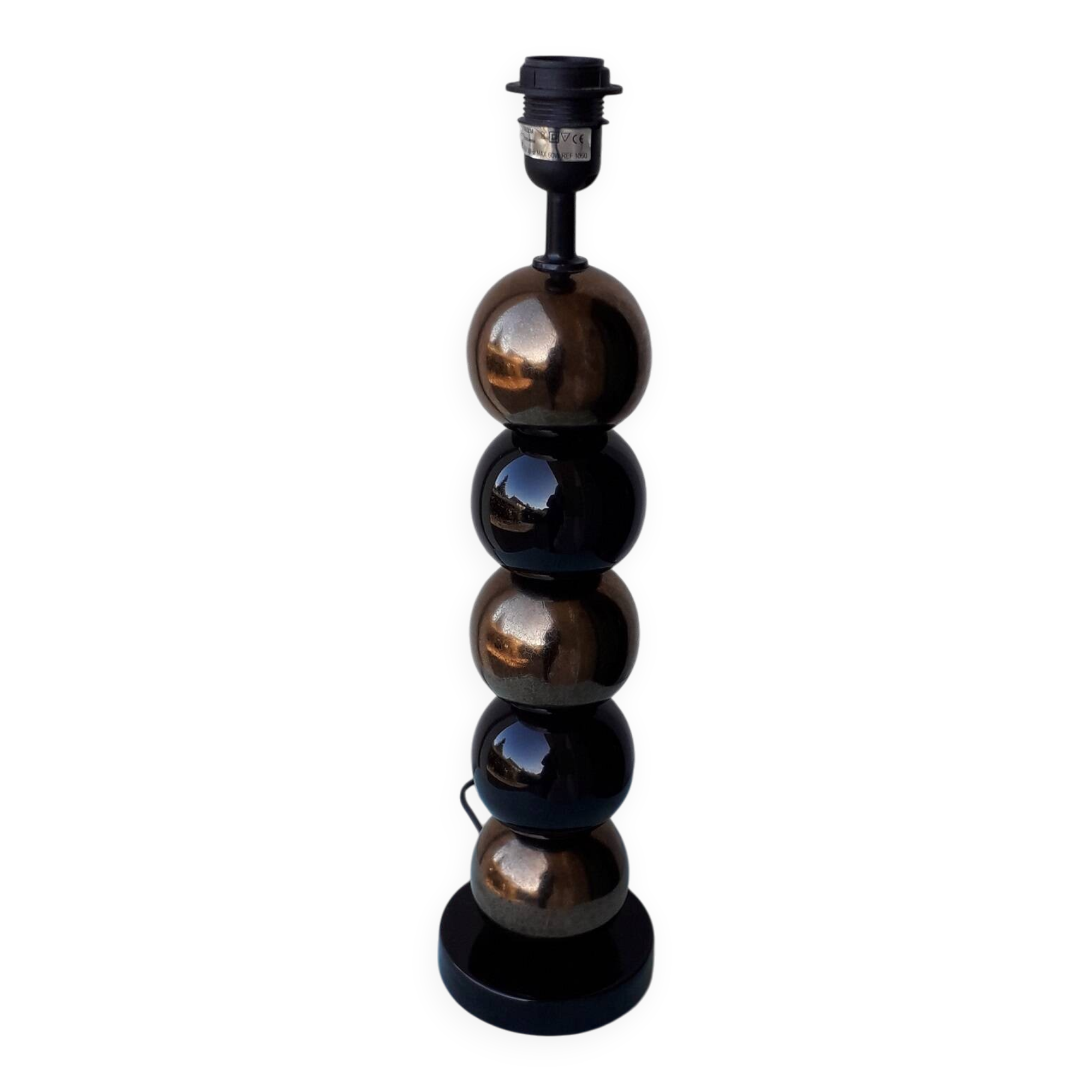 Ceramic lamp base