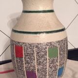 large vintage vase 50s