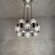 Chromed 1970s Sputnik Chandelier by Doria