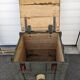Dark green military trunk