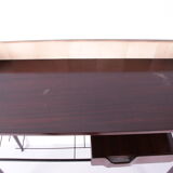 Ico Parisi Wall unit with mirror and stool 1950 Italy