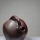 Large stoneware jar from Normandy with lustrous burgundy glaze, from the 1920s-30s.