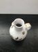 Former ceramic pitcher white decor birds painted
