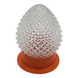 Orange Pinecone Ceiling Light