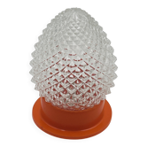Orange Pinecone Ceiling Light