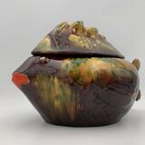 Vallauris vintage fish soup tureen, 1960s