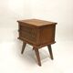 Rattan bedside 60