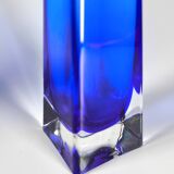 Murano Crystal Jarrones Sommerso Azul Cobalto