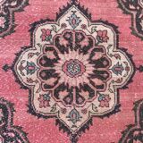 Distressed Turkish Runner 406x81 cm wool Vintage Tribal Rug